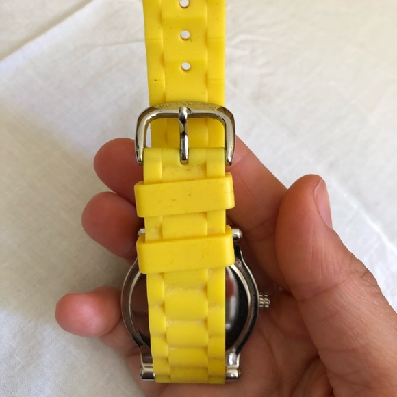 Vintage Juicy Couture Yellow Jelly Watch main image 5